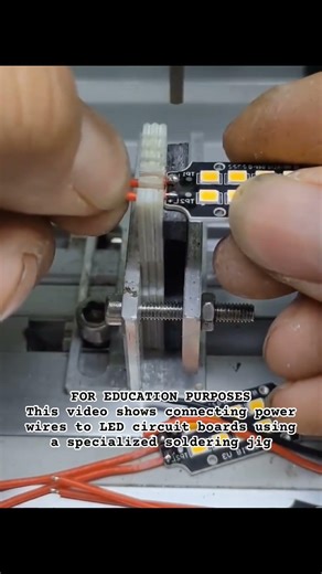 Soldering for LED #shorts #Electronics #Soldering #LED #DIYElectronics #Manufacturing #PCB #tech