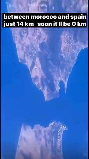 11K views · 121 reactions | #morocco between morocco and spain just 14 km soon it'll be 0 km what is your opinion to make this two continents close to each other ______________________________________________ #Morocco #MoroccoTravel #moroccotrip #world #spain #earth | Moroccan Kingdom | Facebook