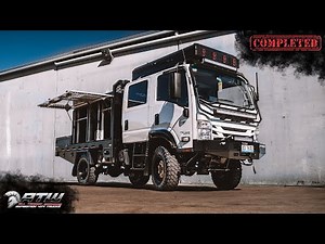 Completed Isuzu NPS crew cab 4x4 run down