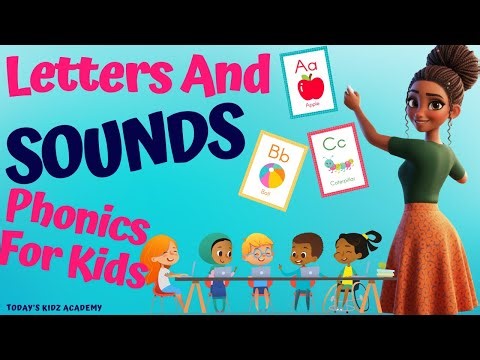 LEARNING LETTER and SOUNDS |Alphabet Song For Kids | Phonics