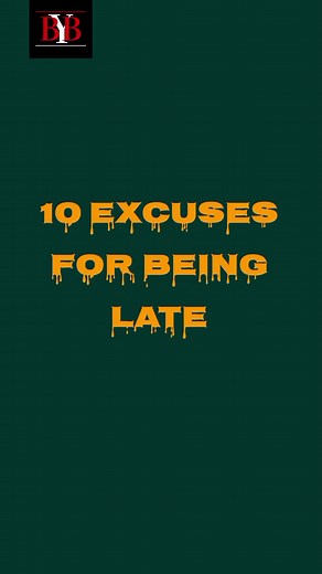20K views · 268 reactions | 10 Excuses For being late #trendingreels #foryou #viralreel Build YouR Brain | Build YouR Brain | Facebook