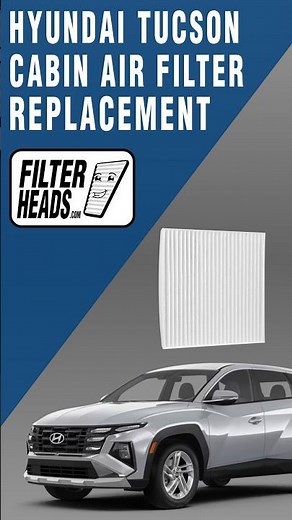 Hyundai Tucson (2022 - 2026) - How To Change Your Cabin Air Filter | AQ1295 #hyundaitucson