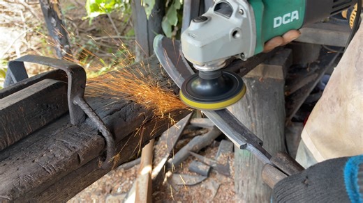 8.6K views · 112 reactions | Grinding sword blade #sword #howto #metalworks #amazing #blacksmithing #reelsfb | METAL WORKS | Facebook