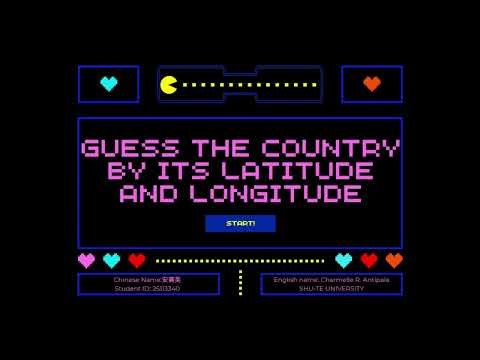 GUESS THE COUNTRY BY ITS LATITUDE AND LONGITUDE (JAVA FINAL EXAM)