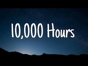 Justin Bieber - 10,000 Hours (Lyrics) with Dan + Shay