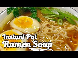 How to make Ramen Soup in an Instant Pot | Impossibly Kosher