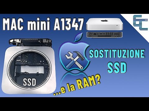 Mac Mini A1347 disassembly for SSD replacement...and RAM❓