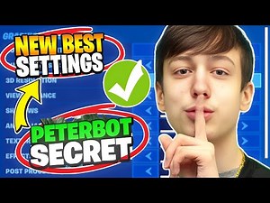 Peterbot *FINALLY* Reveals NEW Settings Fortnite Chapter 6! UPDATED *2025*