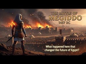 ⚔️ The Battle of Megiddo 1457 BC – When Thutmose III Changed History Forever