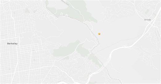 Preliminary magnitude 2.8 earthquake hits near Berkeley, Orinda
