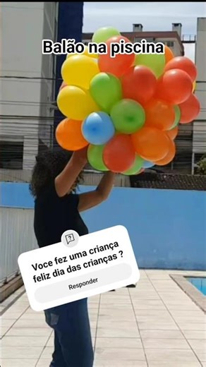 Balloon in the pool #shorts