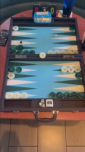 Onnig vs Jacques - EPIC #Backgammon CLASH [Wycliffe Brothers board]! 🎲🎲