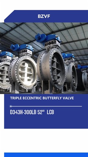 D343H-300LB 52'' LCB TRIPLE ECCENTRIC BUTTERFLY VALVE-BZVF#Valve