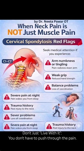 Your Body is Listening: Neck pain is often a signal that it’s time to slow down and realign. #OT