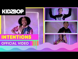 KIDZ BOP Kids - Intentions (Official Music Video) - Videos For Kids