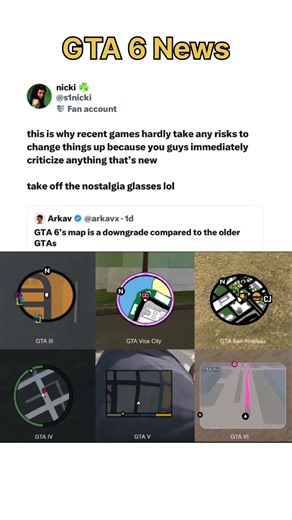 GTA 6’s new mini-map design is already dividing fans. 😭