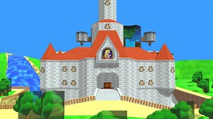 Peach castle - Download Free 3D model by H,yoshi (@HY2245)