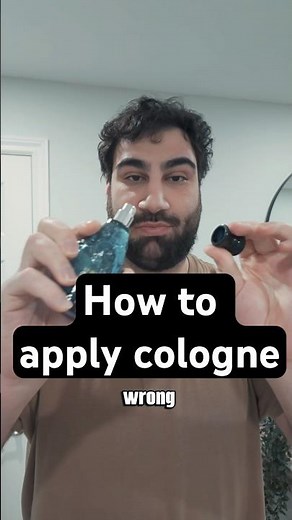 How to Apply Cologne