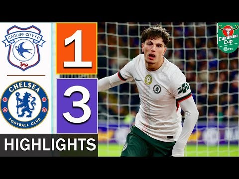 Chelsea vs Cardiff 3-1 All Goals & Highlights | Garnacho SHOW | EPL 2025 HD