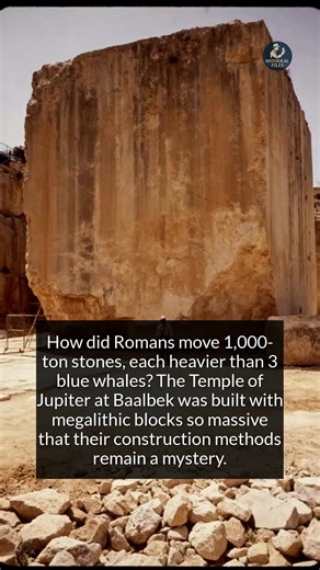 4 comments | The massive 1000-ton stones of Baalbek remain an ancient engineering mystery. | Historical Files | Facebook