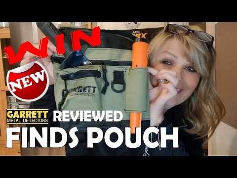 REVIEWED New Garrett Finds Pouch | WIN this Finds POUCH in this VIDEO | Metal Detecting Equipment