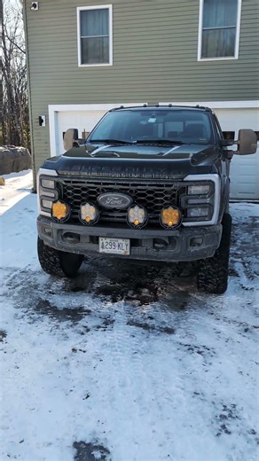 #godzilla #7.3 #whipple #supercharged #superduty #coldstart brrrrrrrrr
