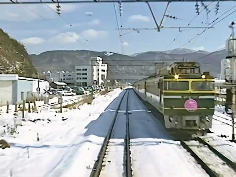Hokuriku Main Line Kyoto to Toyama in 1992