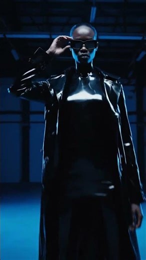 The Matrix Look: High-Gloss Latex Fashion Show Highlights