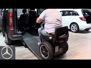 Mercedes Rollstuhl Fahrhilfen MobiTec Fahrzeugumbau