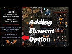 MU Online (Global) - How to add element 4th wings (Step by Step Guide)