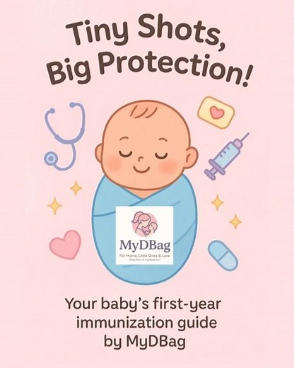 12-Month Baby Vaccination Guide | Must-Know Shots! 👶💉#baby #VaccinationGuide #BabyMilestones #MyDBag