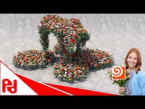Amazing Floating Flowers using Houdini 19.5
