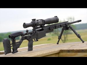.338 Lapua Accuracy International AXSR Shooting 1,000 Yards