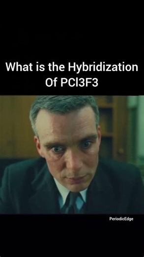 what is the hybridization of PCl3F2 #memes #chemistry #chemistrychamps