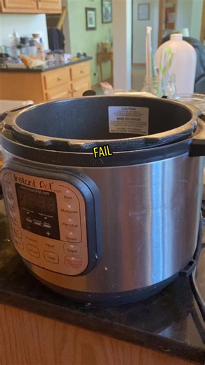 Instant Pot Seal clean FAIL #vinegar #instantpot #instantpotcooking #vinegarhacks #cleantok #cook #cookinghacks #steampot #caroletriesnewthings #fail #cooksoftiktok