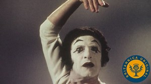 Marcel Marceau explicates pantomime techniques | Britannica