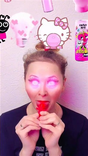 8 Pink Foods Challenge?! 💗🫧 Soap Cookie, Candy Toilet & Hello Kitty?!