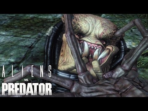 Aliens vs Predator (2010) (4K) Alien Gameplay (No Commentary) - Ruins