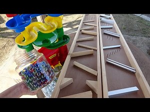 Marble Run Race ASMR ☆ DIY Wooden & Aluminum Course