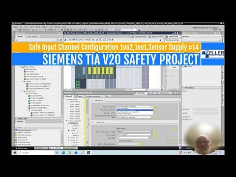 Siemens TIA Portal Safe Input Evaluation 1oo2 1oo1 Sensor Supply #14