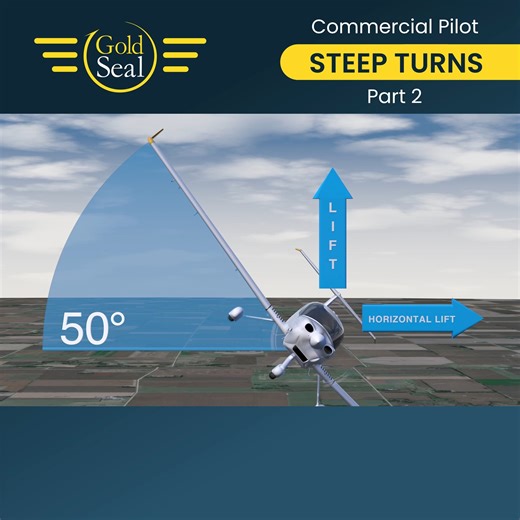 783K views · 10K reactions | For the Commercial Steep Turn, it’s...