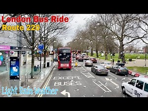 London Bus Ride 🇬🇧 Route 220 - Towards Wandsworth