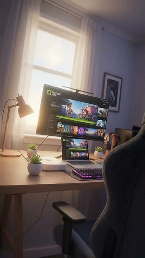 Ultra-3D Gaming Desk Tour! (Mac Mini M4 + GeForce Now) 🎮