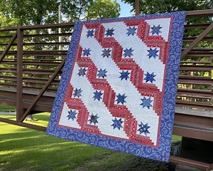 ✨ Celebrate Flag Day with the Stars and Stripes quilt!  In this...