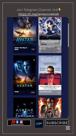 7.7K views · 85 reactions | Next level movie app project for developers ‍ | James Code Lab | Facebook