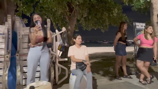 27K views · 473 reactions | Night walk in thailand Pattaya beach side is amazing. #thaigirl #pattaya #latestvlog #thai #asia | Thai vibes vlog | Facebook