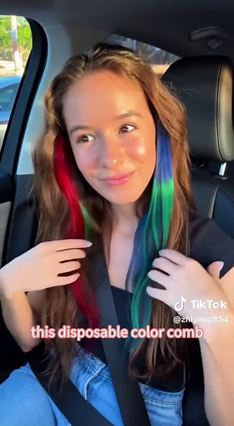 Hair color comb #haircolor #halloween #tiktokshop #tiktokshopfinds #halloweenlook