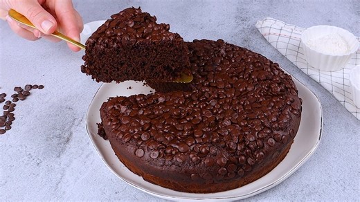 Easy Moist Chocolate Cake (No Eggs or Butter Needed!)