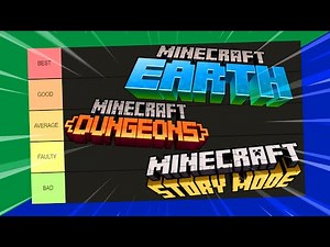Minecraft GAMES TIER LIST