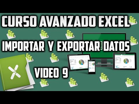 Excel 2016 – Importar y exportar datos - Video 9